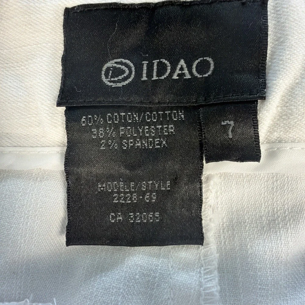 IDAO white denim